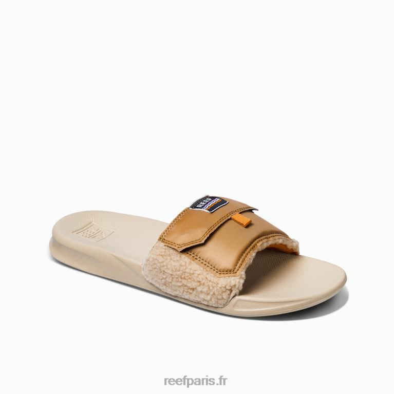 en Reef cachette de veste Hommes bronzer 0XL0D478