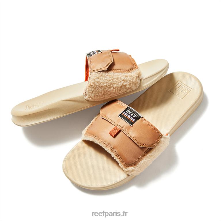 en Reef cachette de veste Hommes bronzer 0XL0D478