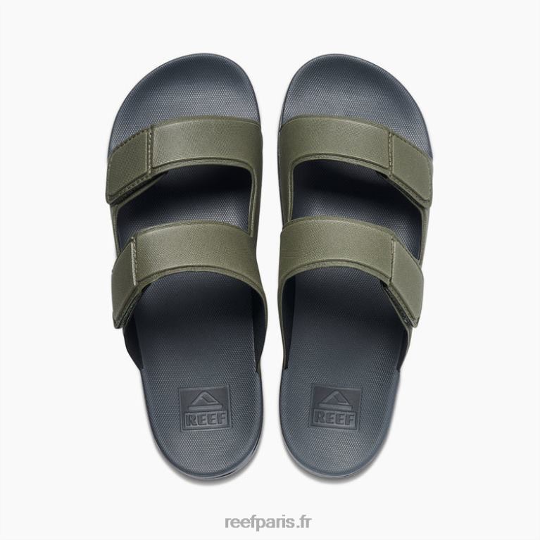 en Reef coussin alizé Hommes gris/olive 0XL0D348