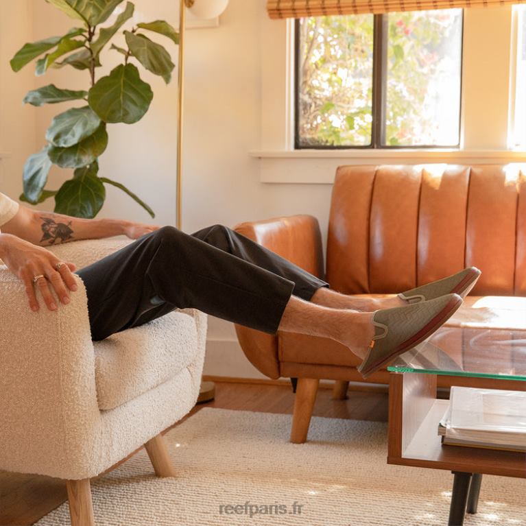 en Reef coussin intime Hommes olive 0XL0D480