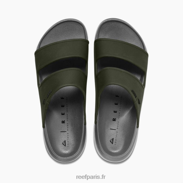 en Reef oasis doubler Hommes gris/olive 0XL0D340