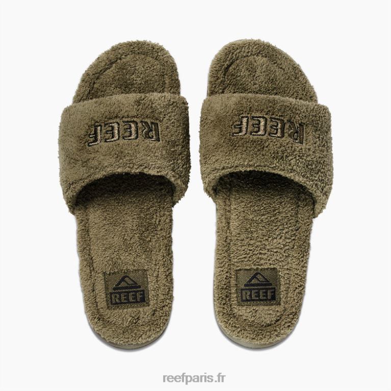 en Reef une diapositive Hommes olive 0XL0D550