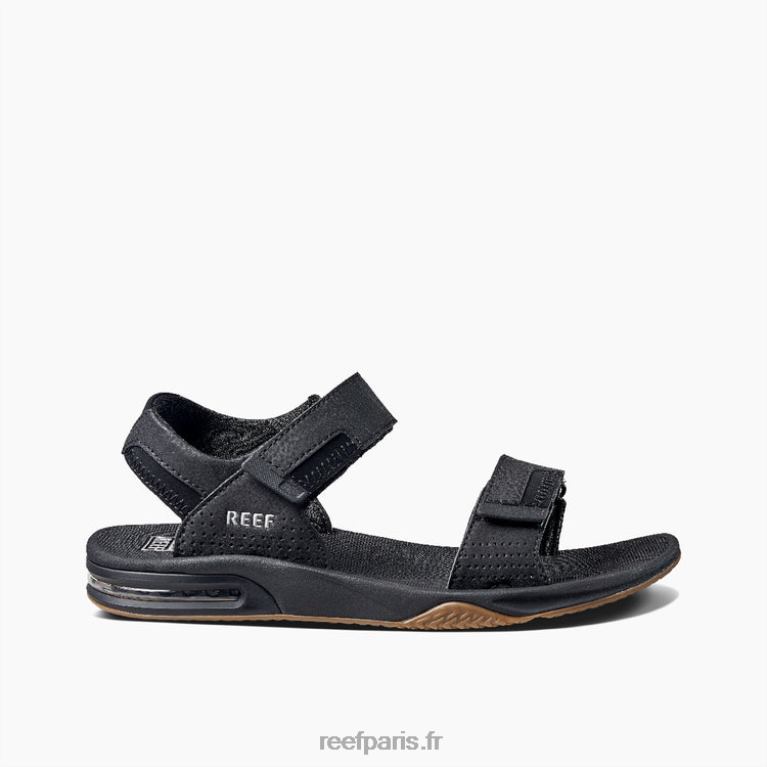 fr Reef attiser baja Hommes noir/argent 0XL0D377
