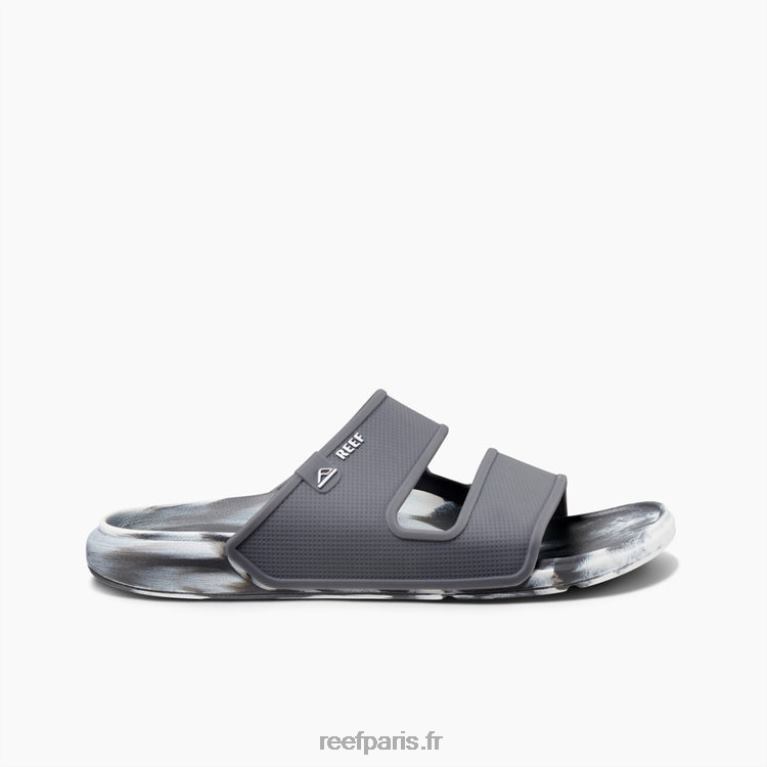 fr Reef oasis doubler Hommes marbre blanc/gris 0XL0D423
