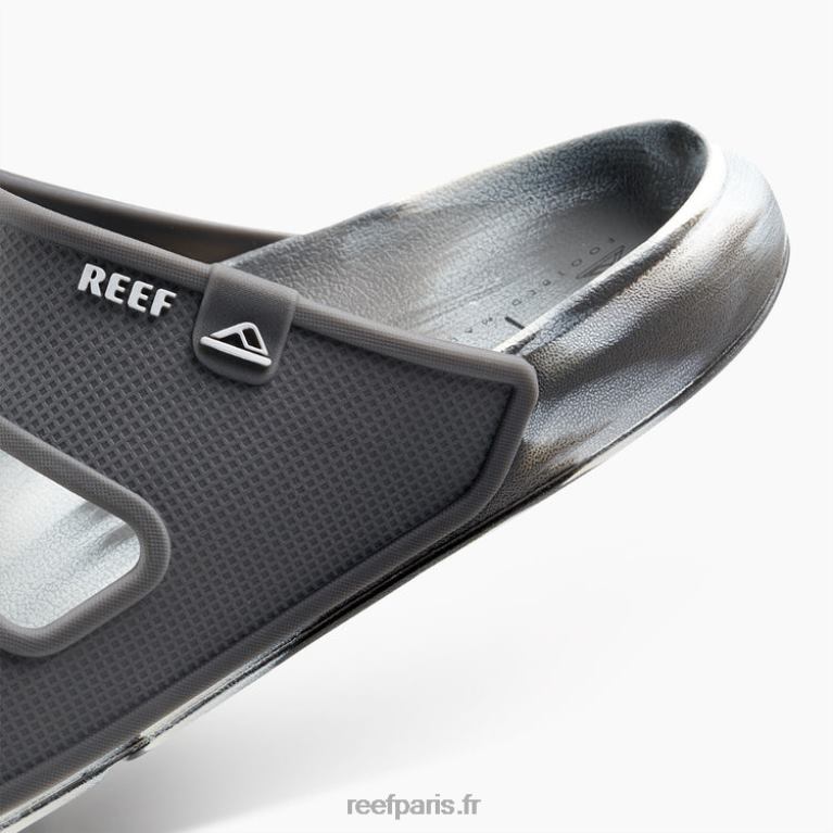 fr Reef oasis doubler Hommes marbre blanc/gris 0XL0D423