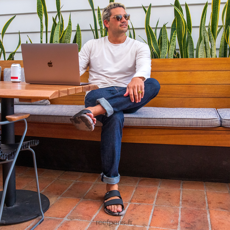 fr Reef oasis doubler Hommes noir 0XL0D324