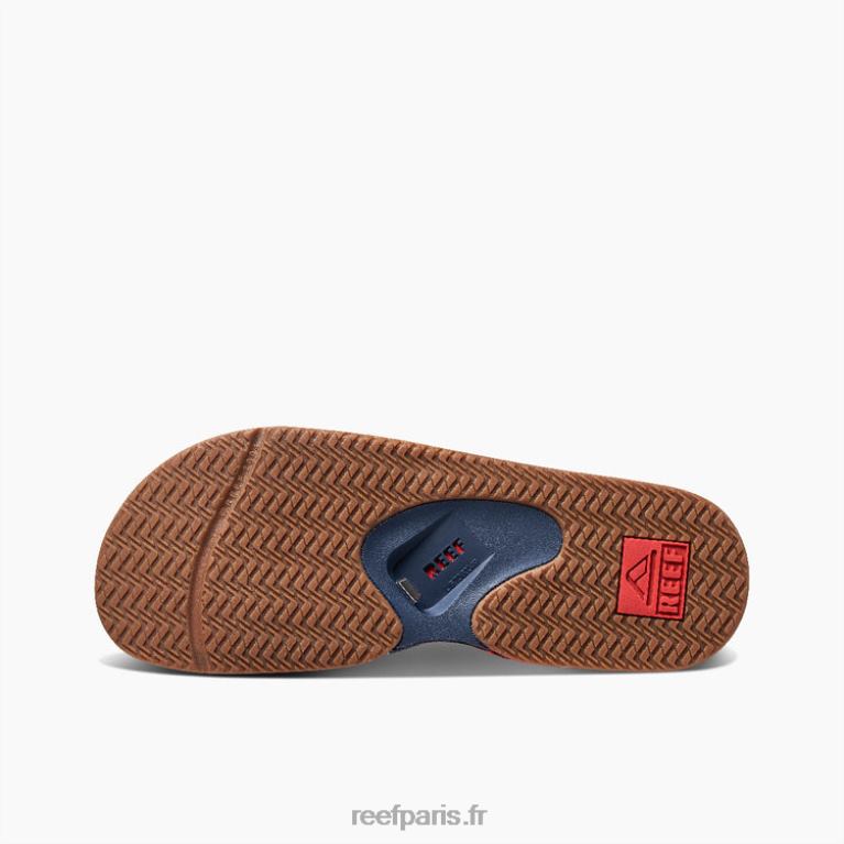 fr Reef toboggan fanning x mlb Hommes chaussettes rouges 0XL0D411