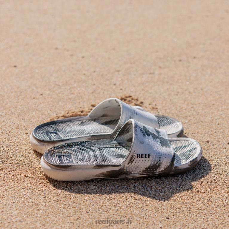 fr Reef toboggan oasis Hommes marbre blanc/gris 0XL0D439