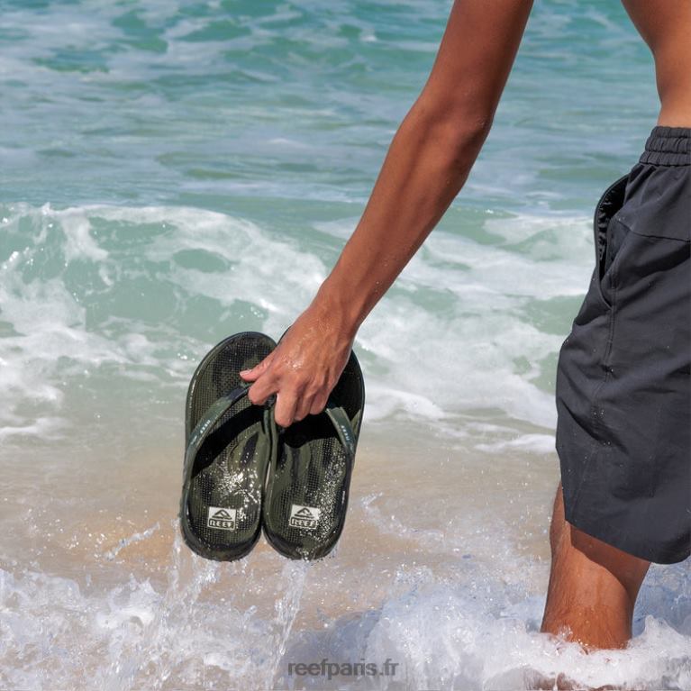 en Reef oasis Hommes marbre olive 0XL0D394