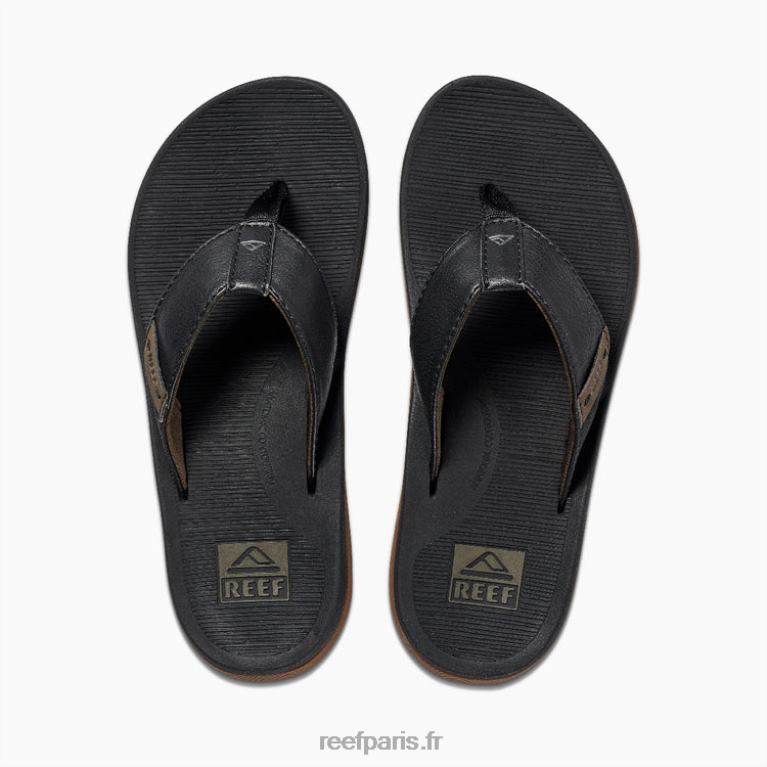 enrécif santa ana Hommes noir 0XL0D364