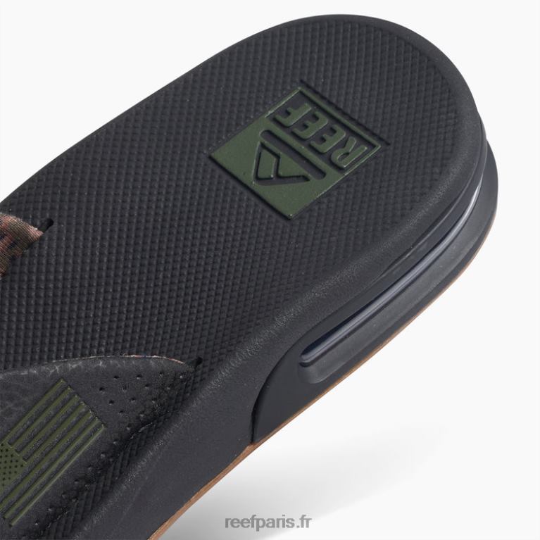 fr Reef attiser Hommes noir/camouflage 0XL0D473