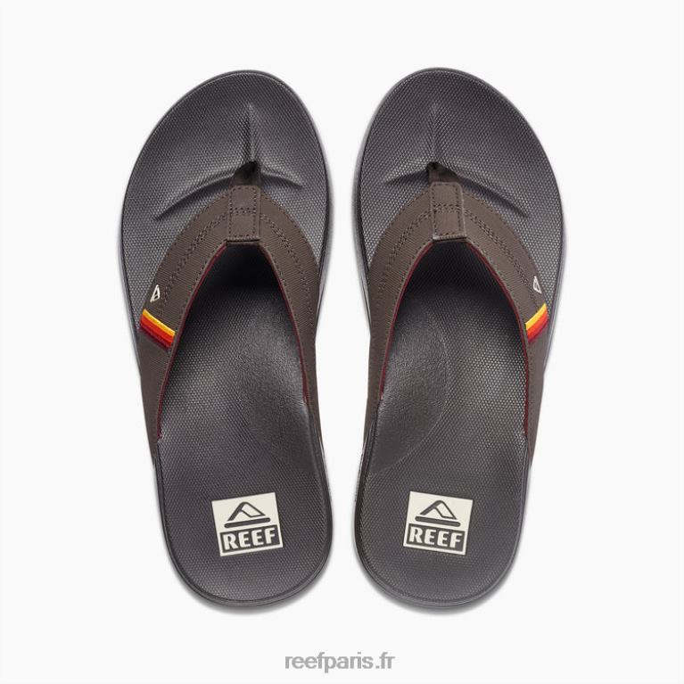 fr Reef coussin fantôme Hommes coucher de soleil brun vintage 0XL0D310