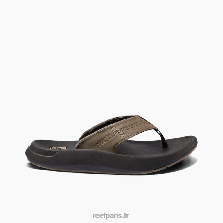 fr Reef croiseur à semelle gonflée Hommes marron/beige 0XL0D417