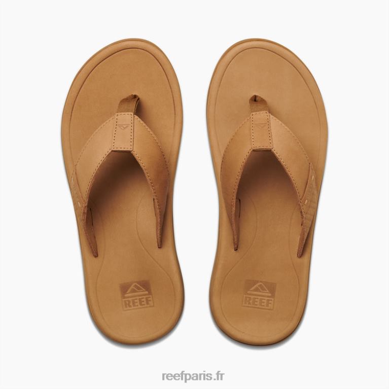 fr Reef cuir santa ana Hommes bronzer 0XL0D318