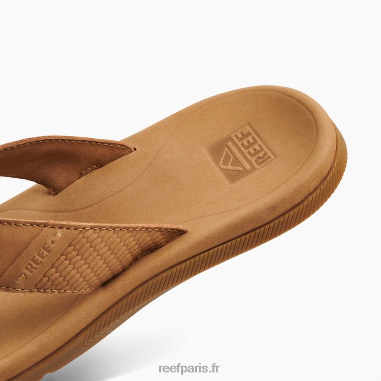 fr Reef cuir santa ana Hommes bronzer 0XL0D318