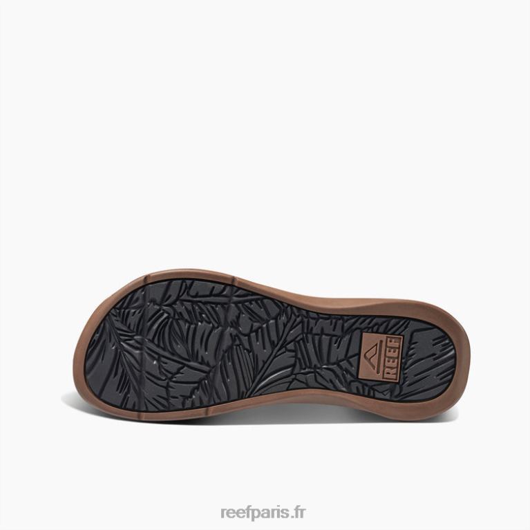 frcuir récif pacifique Hommes noir marron 0XL0D467