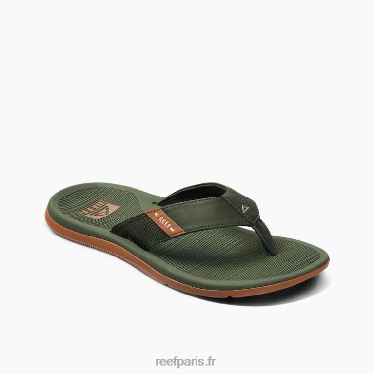 frrécif santa ana Hommes olive/gomme 0XL0D437