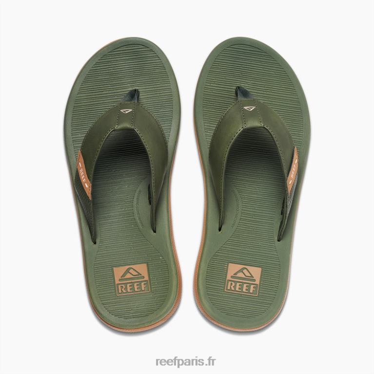 frrécif santa ana Hommes olive/gomme 0XL0D437