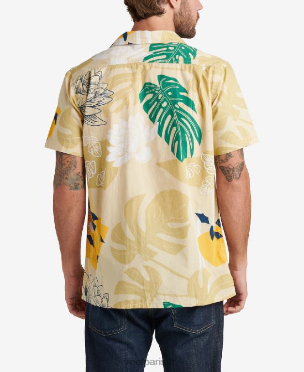 en Reef chemise à manches courtes otis Hommes brouillard 0XL0D660