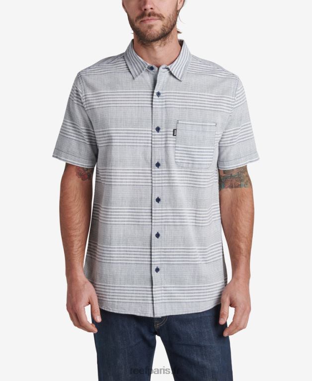 en Reef manny chemise à manches courtes Hommes Bleu indigo 0XL0D638