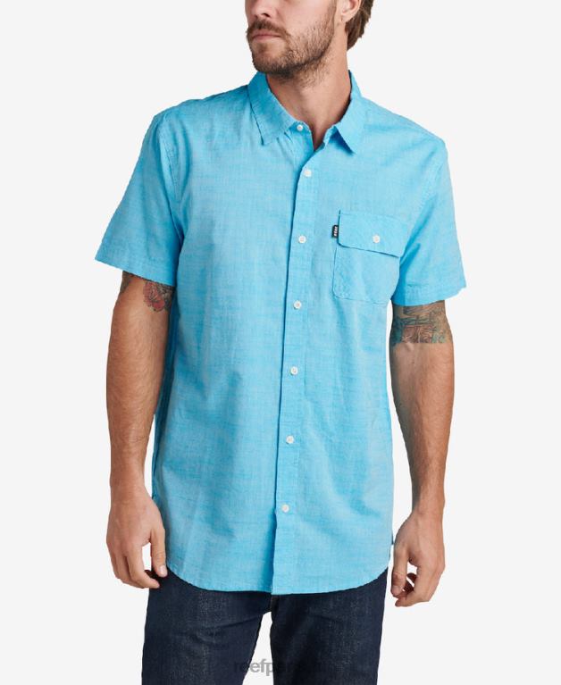 fr Reef chemise à manches courtes Hommes bleu ciel étoilé 0XL0D643
