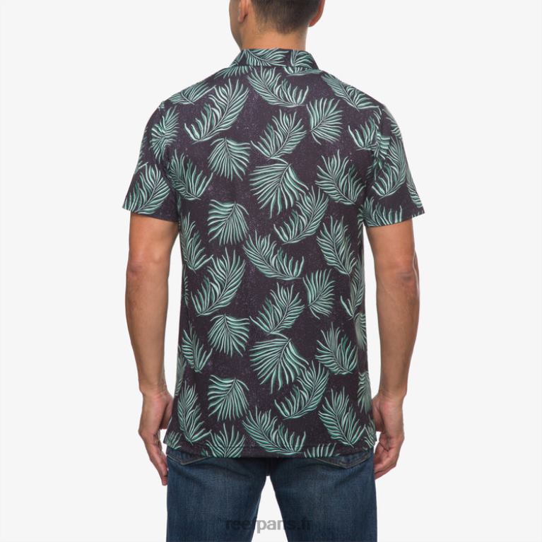 fr Reef polo spinner à manches courtes Hommes caviar 0XL0D655
