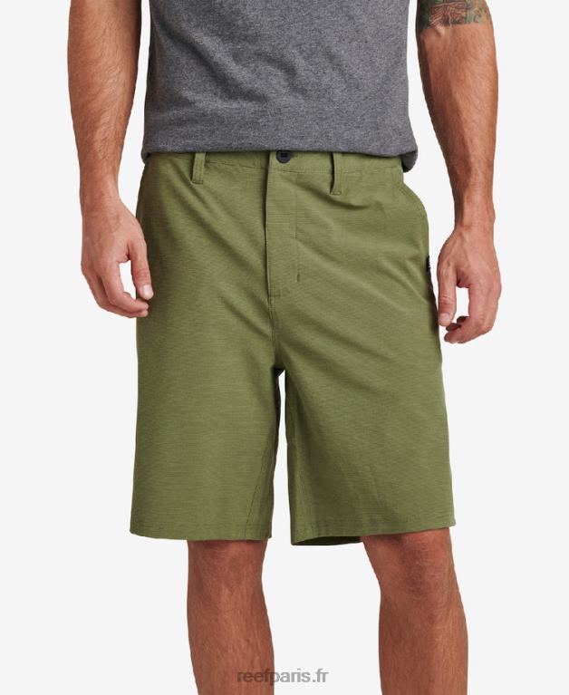 en Reef short de marche dante 20" Hommes olivine 0XL0D678
