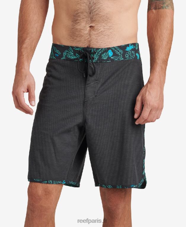 en Reef short de planche stryker 19" Hommes caviar 0XL0D718