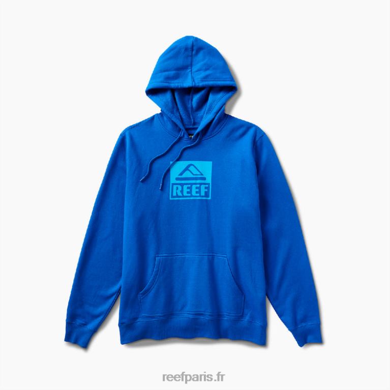 en Reef pull à capuche basique Hommes bleu lapis 0XL0D740