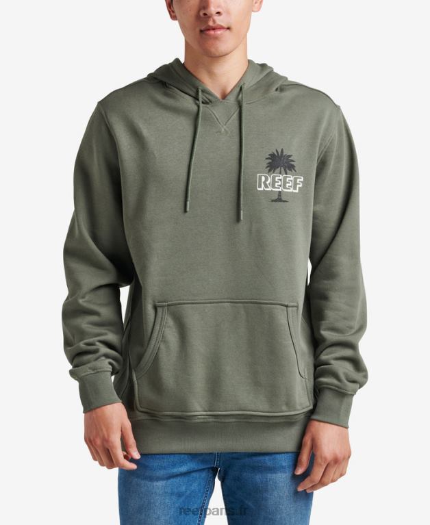 en Reef sweat à capuche bora Hommes thym 0XL0D732