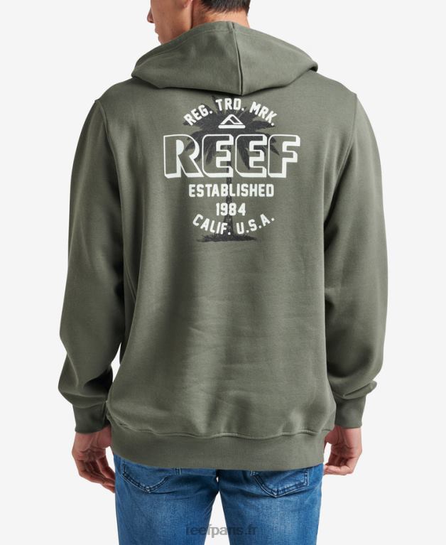 en Reef sweat à capuche bora Hommes thym 0XL0D732