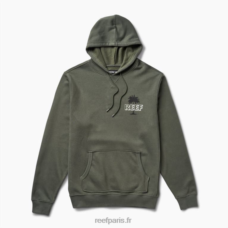 en Reef sweat à capuche bora Hommes thym 0XL0D732