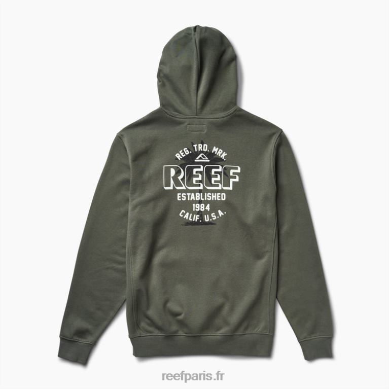 en Reef sweat à capuche bora Hommes thym 0XL0D732