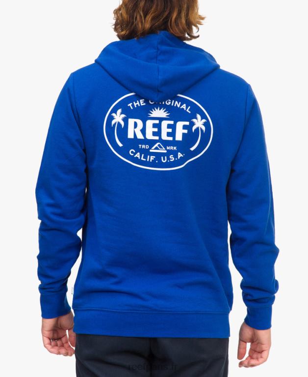en Reef sweat à capuche fraser Hommes bleu cobalt 0XL0D742