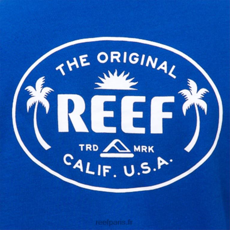 en Reef sweat à capuche fraser Hommes bleu cobalt 0XL0D742