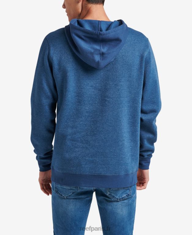 fr Reef sweat à capuche station Hommes insigne bleu 0XL0D731