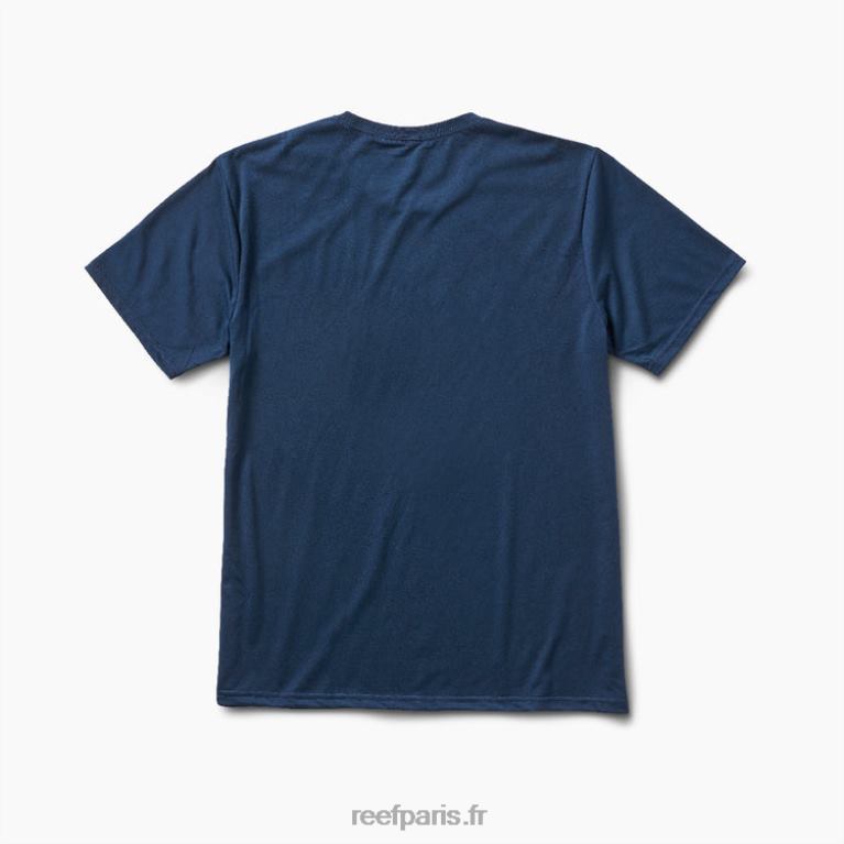 enT-shirt de surf Reef Surfari Hommes marine 0XL0D632