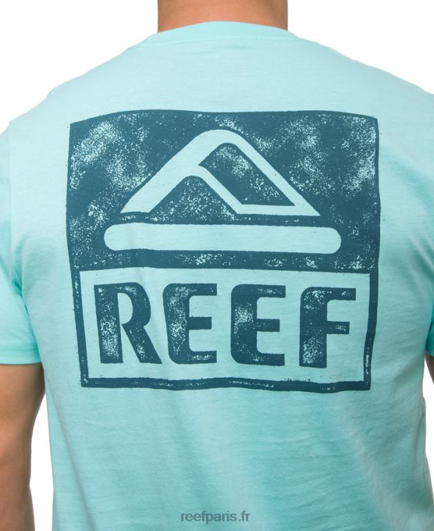 en Reef t-shirt à manches courtes wellie Hommes bleu aruba 0XL0D578