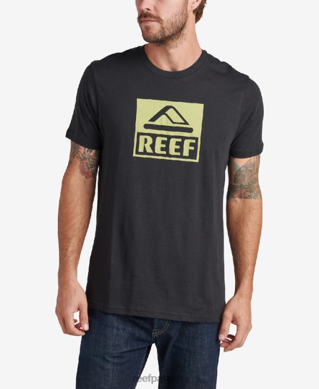fr Reef t-shirt pilote à manches courtes Hommes caviar 0XL0D613