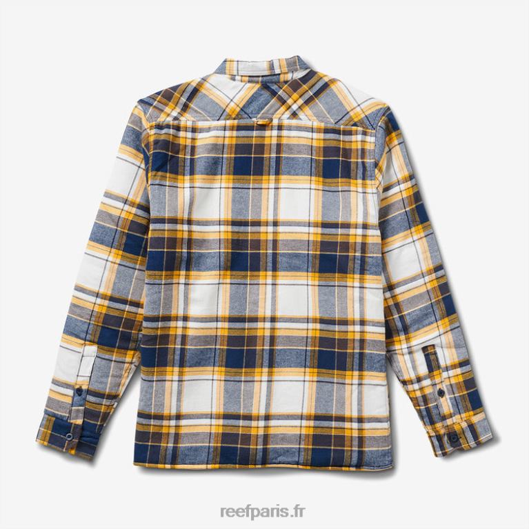 en Reef veste à manches longues hickman Hommes Bleu indigo 0XL0D730