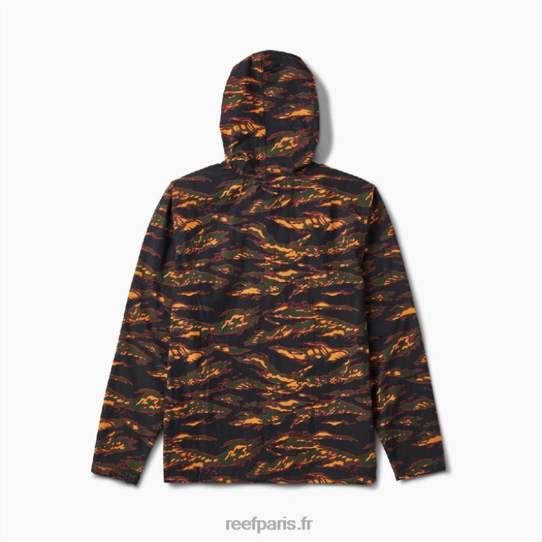 fr Reef veste à enfiler demi-zippée hensler Hommes camouflage 0XL0D745