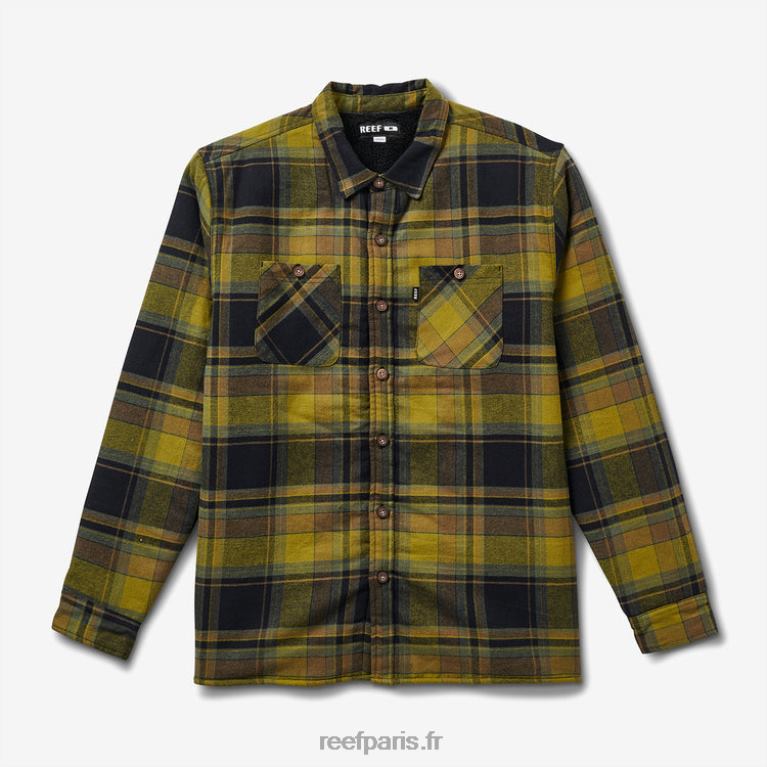 fr Reef veste à manches longues hickman Hommes avocat 0XL0D727